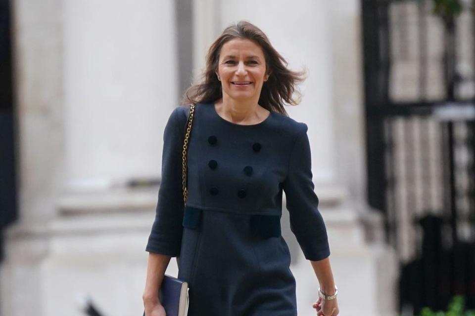 Secretary of State for Culture, Media and Sport Lucy Frazer said no decision has been made on the licence fee (PA) (PA Wire)