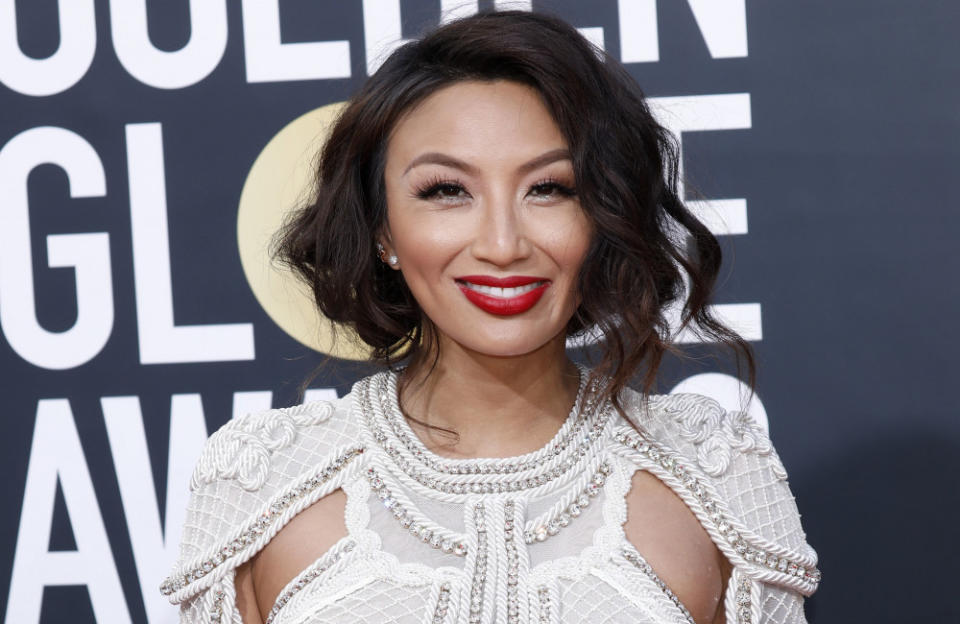 Jeannie Mai Jenkins got 'really, really depressed' during her breastfeeding experience credit:Bang Showbiz