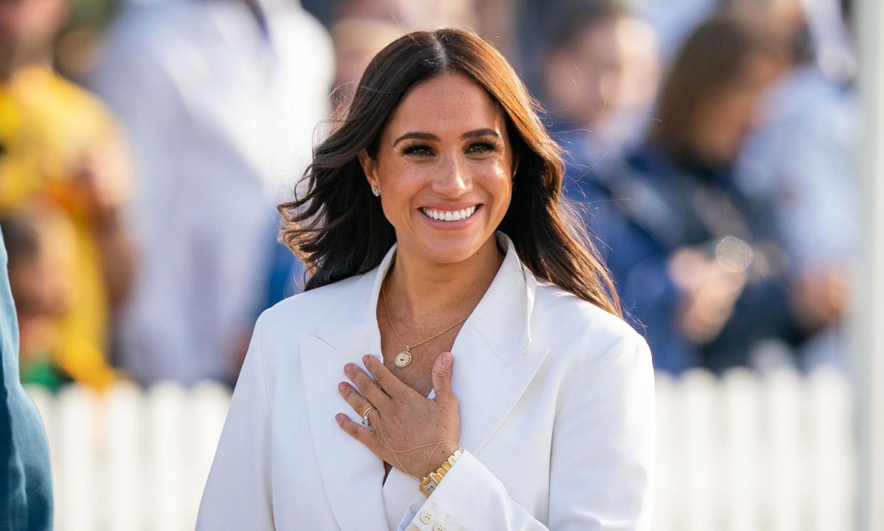 <span>Meghan’s lifestyle venture, called American Riviera Orchard, is expected to offer everything from cookbooks, stationery, jams and nut butters, to pet-related items.</span><span>Photograph: Aaron Chown/PA</span>