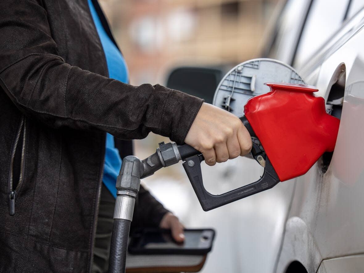 Gas prices in N.L. barely moved on Thursday in a weekly update from the fuel regulator. (Robert Short/CBC - image credit)