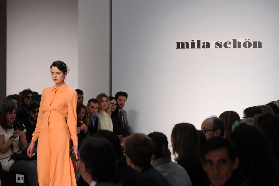 Mila Schon: Runway - Milan Fashion Week Womenswear Autumn/Winter 2012/2013