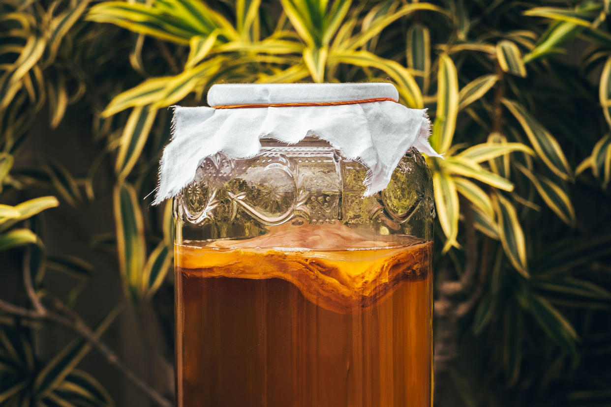 Kombucha drink close-up Getty Images/Olga Pankova