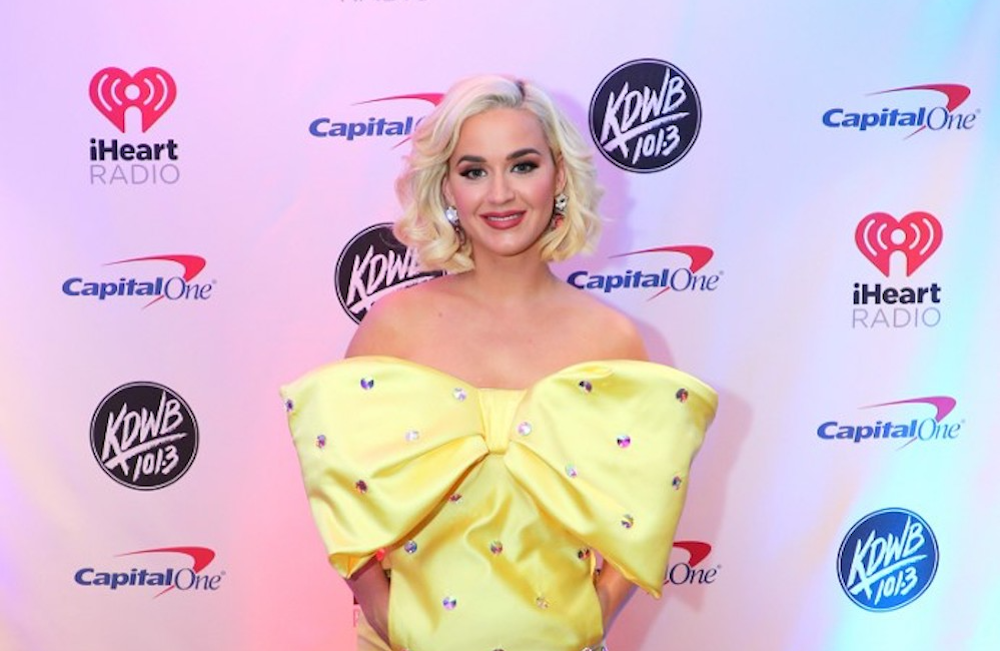 Katy Perry attends 101.3 KDWB’s Jingle Ball 2019 presented by Capital One at Xcel Energy Centre in St. Paul, Minnesota December 9, 2019. — AFP pic