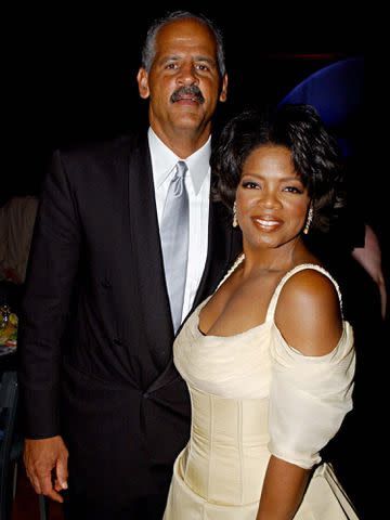 <p>Jeff Kravitz/FilmMagic</p> Oprah Winfrey and Stedman Graham.