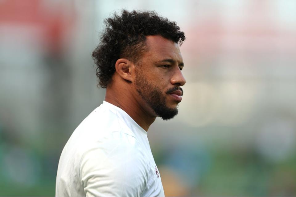 The blindside flanker Courtney Lawes will again captain the team in the absence of Owen Farrell  (Getty Images)