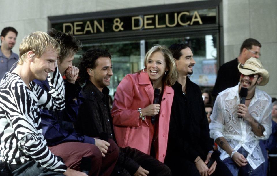 2001: The Backstreet Boys Play Games With Katie Couric's Heart