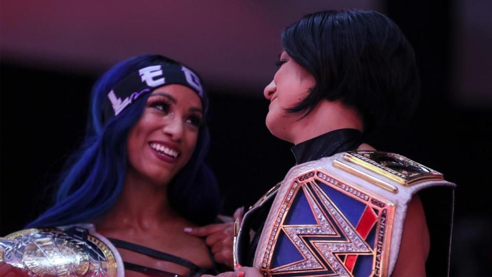 wwe bayley and sasha banks