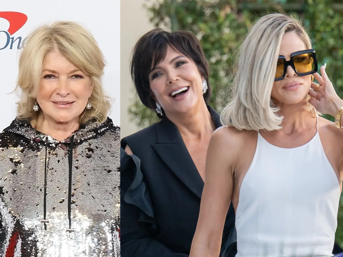 Martha Stewart says the Kardashians 'all eat very little' and recalls Kris Jenne..