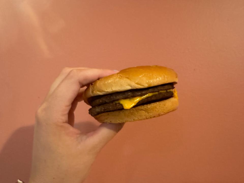 mcdouble burger from McDonald's