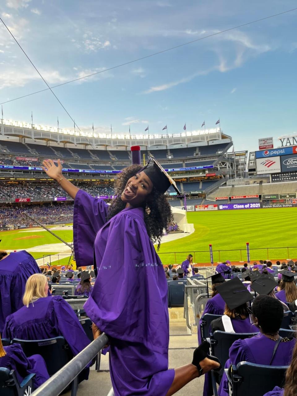 Patience Murray graduated from New York University. (Courtesy of Patience Murray)