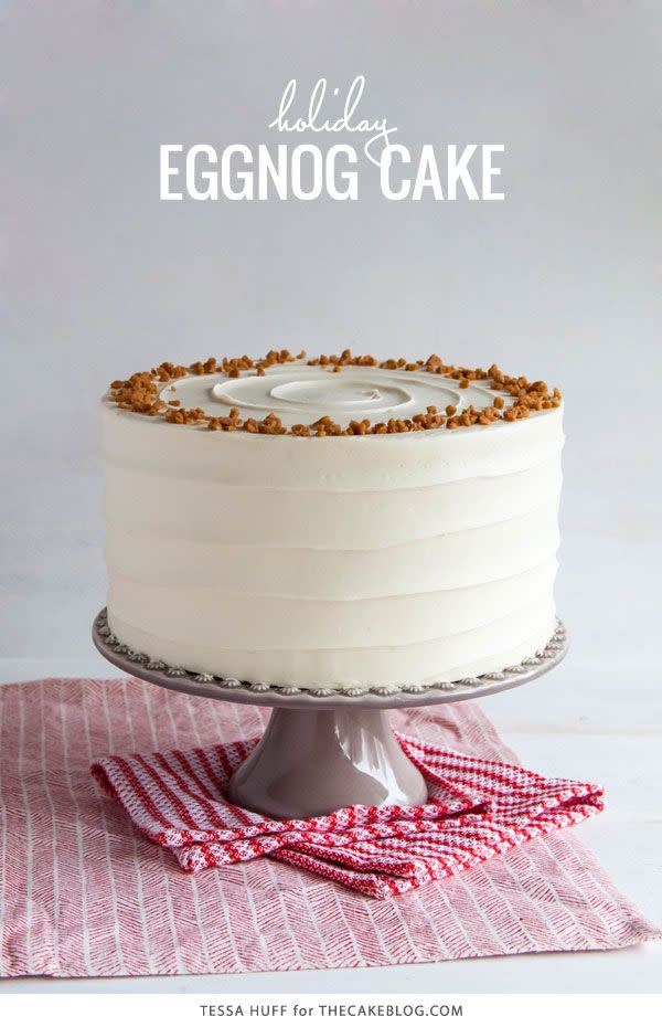 Eggnog Cake