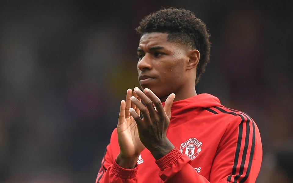 Marcus Rashford - Marcus Rashford wants to stay at Manchester United - and is willing to fight for his place - SHUTTERSTOCK