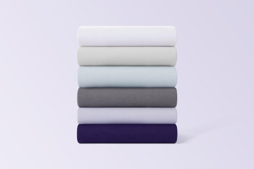 1) Purple SoftStretch Sheets [unit : Pillowcase Set]