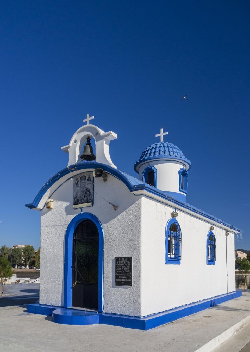 <p>Beyond the vibrancy of Greek’s blue buildings and famous white-washed stone, its islands are awash with butter yellows, electric greens and splashes of royal purple. Even as your plane descends on arrival, you’ll be able to spot the coloured houses dotted along the craggy hillside.</p>