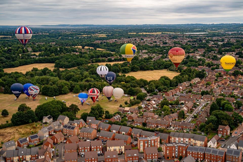Bristol International Balloon Fiesta is the largest event of its kind in Europe (Ben Birchall/PA) (PA Wire)