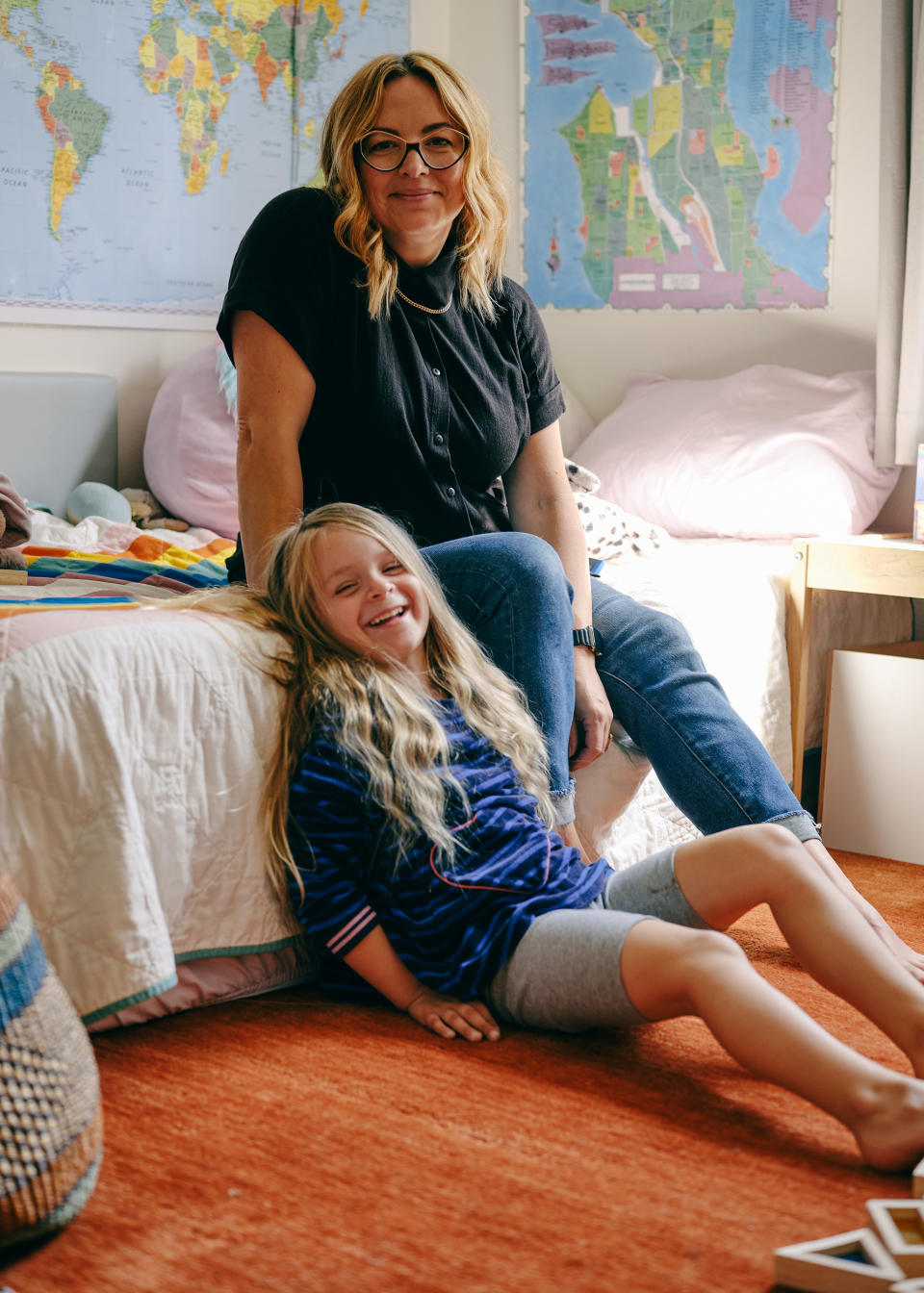 Jenny Jimenez, 46, pictured with her 4-year-old daughter.  (Courtesy Elizabeth Rudge)