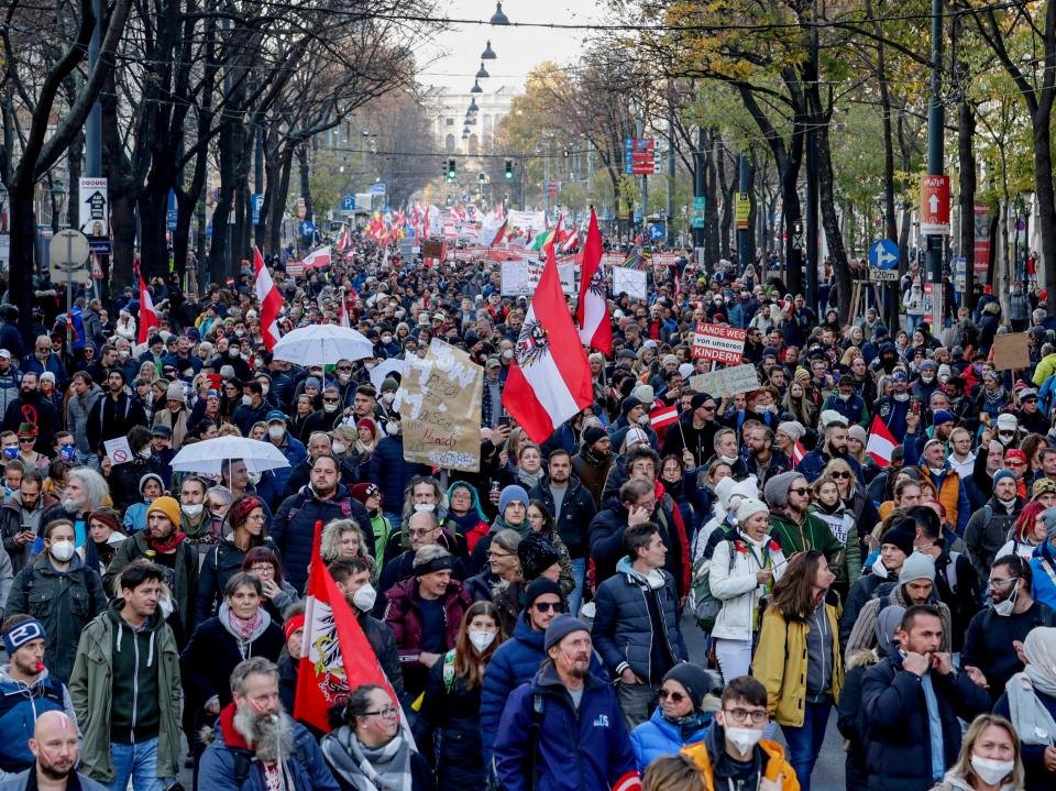 Vienna protest