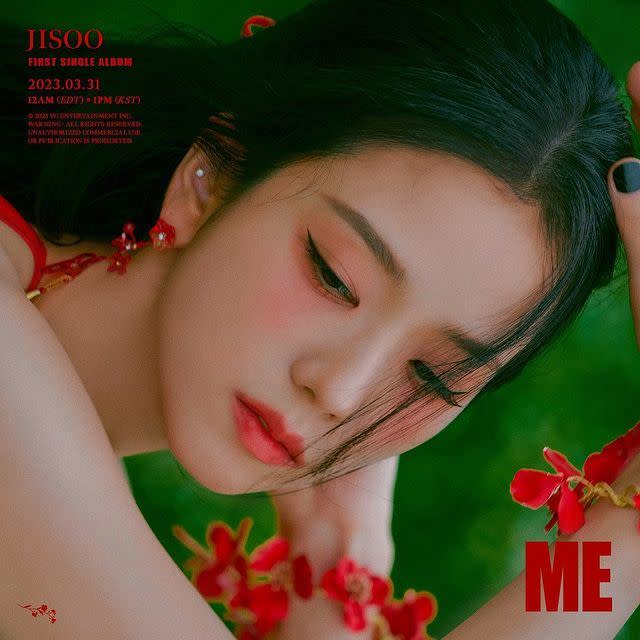 Jisoo以《ME》成功solo出道。（圖／翻攝自JisooIG）