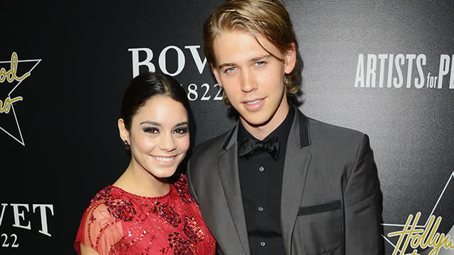 Vanessa Hudgens took her boyfriend to the happiest place on Earth for his birthday! Austin Butler celebrated turning the big 2-4 on Monday at Disneyland with the <em>High School Musical</em> star by his side. And Hudgens, 26, clearly could not contain her excitement about being with <em>The Carrie Diarie</em>s actor, sharing this Instagram video and writing, "He makes me happy. And it's his birthday!" <strong> PICS: They Dated?! Surprising Celebrity Hookups </strong> The actress also shared a video of just herself smiling on the swings, and she looked like she had the best time ever. <strong> WATCH: Vanessa Hudgens Stars on Broadway! </strong> Fans also shared their excitement when they spotted the couple on the <em>Indiana Jones </em>Adventure ride. WTF I JUST SAW VANESSA HUDGENS & AUSTIN BUTLER ON INDIANA JONES !! ���� pic.twitter.com/rTf3Uh3jv7— Joshua Kevin Garcia (@joshiegarcia) August 18, 2015 Even when they were casually strolling, fans noticed them. #vanessahudgens at Disneyland @DisneylandCeleb pic.twitter.com/parb9ogf3J— claudia miranda (@claudiamm85) August 18, 2015 <strong> NEWS: Vanessa Hudgens Admits She Was Really Mean While Dating Zac Efron </strong> And while it was his birthday, Butler graciously gave a gift to his fans in the form of an autograph. Butler also touched hands (and lives!). Fan Margarita Diaz tweeted, "@austinbutler was kind enough to still stop to shake my little cousins hand! The kindest cutie on earth." @austinbutler was kind enough to still stop to shake my little cousins hand! The kindest cutie on earth #austinbutler pic.twitter.com/4Rc5pnzLOs— Margarita Diaz (@danceingfreak) August 17, 2015 Sorry ladies, he's taken! Even when she's at a theme park, Hudgens rocks great style. Check out the video below to see how you can accessorize just like her. 