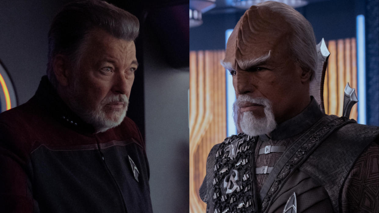  Jonathan Frakes and Michael Dorn in Star Trek: Picard 