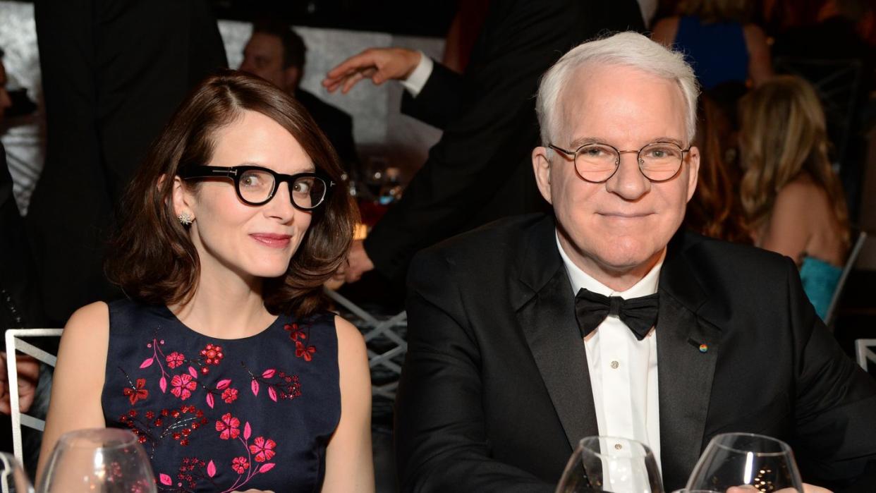 43rd afi life achievement award honoring steve martin backstage and audience