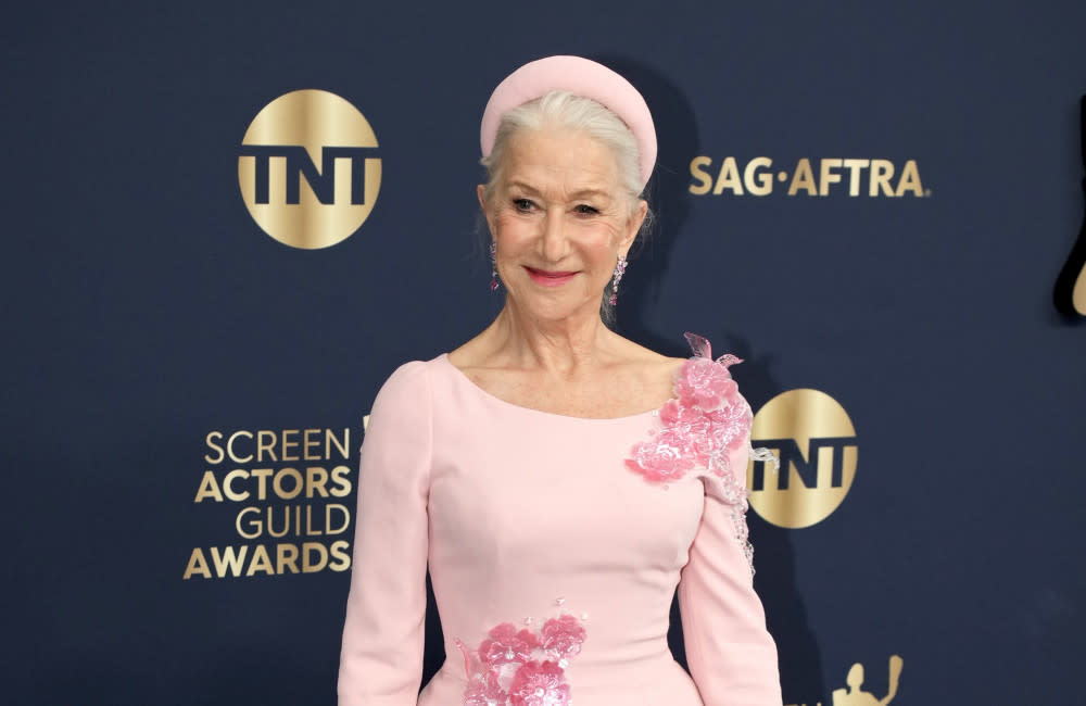 Dame Helen Mirren follows in the footsteps of Hollywood A-listers in receiving the prestigious honour for her  'extraordinary' talent credit:Bang Showbiz