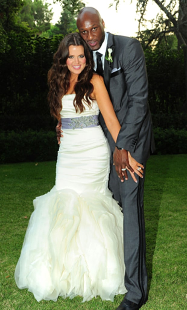 Otras parejas también han seleccionado compartir sus bodas con los televidentes. Como Khloe Kardashian y Lamar Odom, quien planificaron su boda en tan sólo nueve días para que fuera parte del reality “Keeping Up with the Kardashians” en septiembre 2009. via Us Magazine