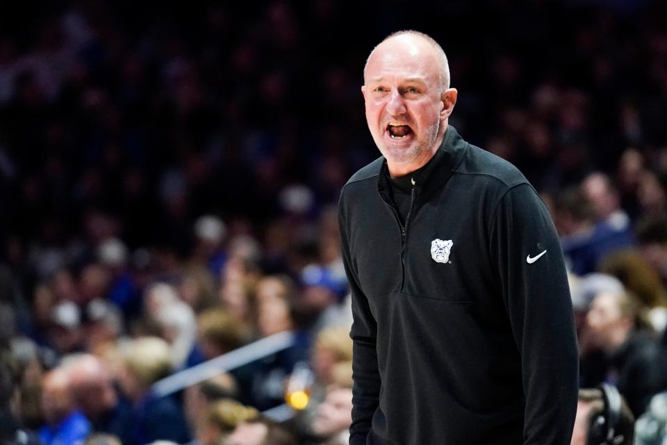 Currently Butler's head coach, Thad Matta's name hangs in the rafters at Value City Arena as Ohio State’s all-time leader in both games coached (460) and wins (337).