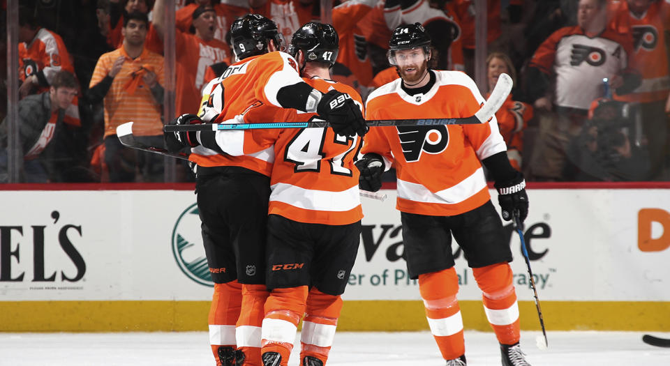 Sean Couturier made a huge difference for the Flyers in Game 6. (Bruce Bennett/Getty Images)