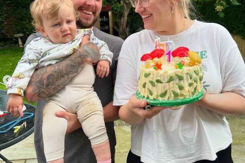 Gogglebox star Ellie Warner has praised by fans as she celebrated her son Ezra's first birthday