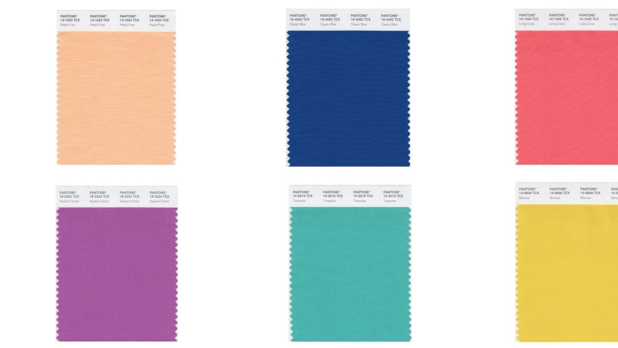 past pantone colors