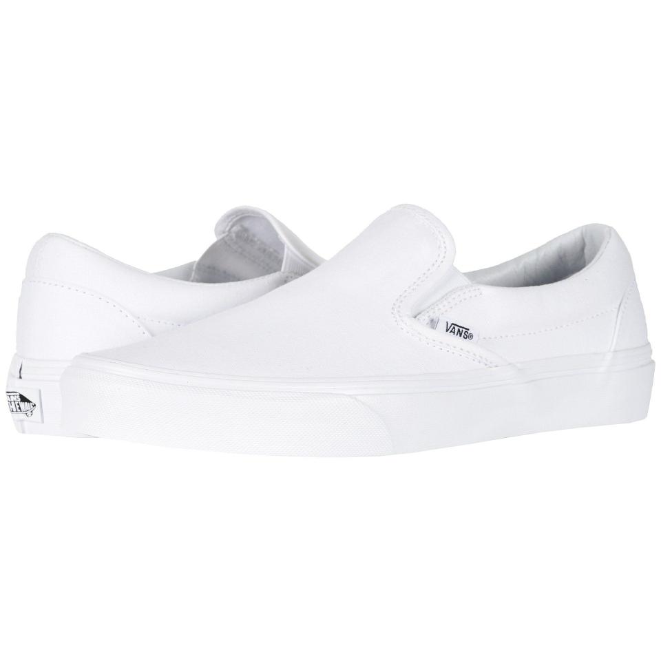 <p><a href="https://go.redirectingat.com?id=74968X1596630&url=https%3A%2F%2Fwww.zappos.com%2Fp%2Fvans-classic-slip-on-core-classics-checkerboard-black-pewter%2Fproduct%2F7226411&sref=https%3A%2F%2Fwww.thepioneerwoman.com%2Ffashion-style%2Fg40515824%2Fbest-white-sneakers-for-women%2F" rel="nofollow noopener" target="_blank" data-ylk="slk:Shop Now;elm:context_link;itc:0;sec:content-canvas" class="link ">Shop Now</a></p><p>Vans Classic Slip-On Core Classics</p><p>zappos.com</p><p>$54.95</p>