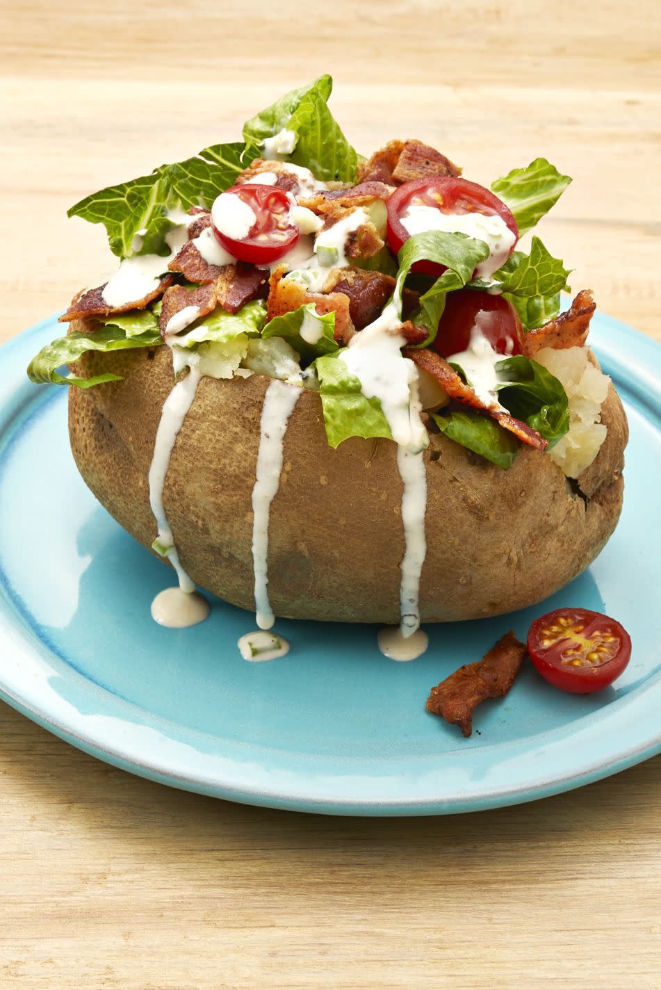 B.L.T. Baked Potatoes