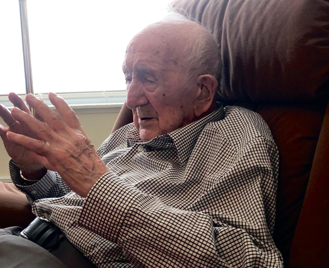 Bob Early celebrated his 100th birthday in June. The Mishawaka resident maintains good health with a vegetarian diet and listening to the Chicago Cubs.