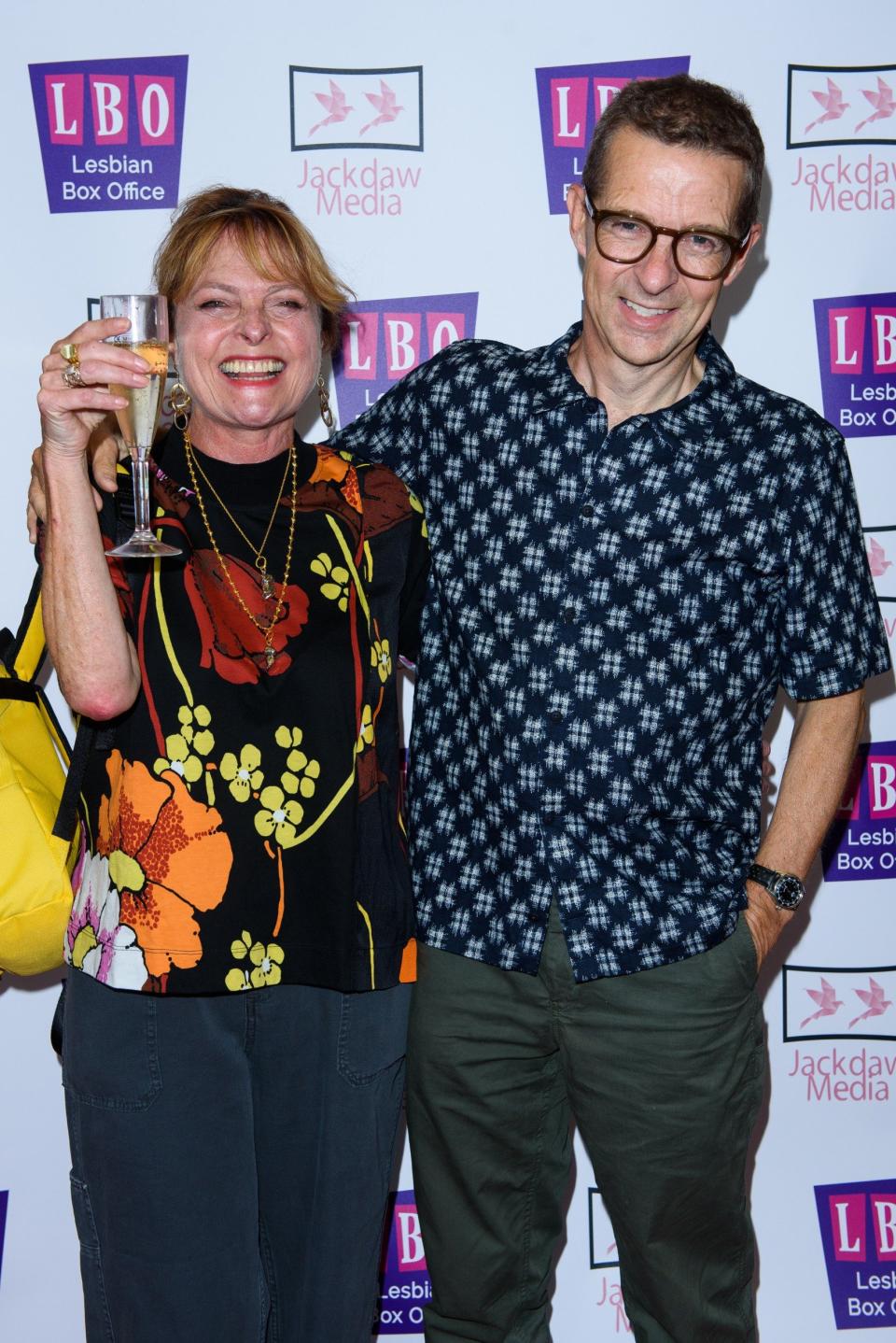 Janet Ellis and John Leach in 2018