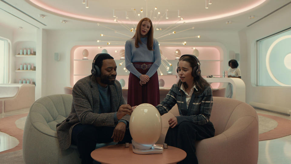 Chiwetel Ejiofor, Rosalie Craig and Emilia Clarke star in ‘The Pod Generation’