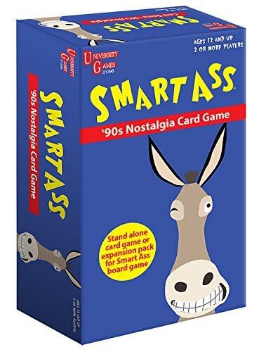 We&rsquo;re not saying <i>he&rsquo;s</i> one, but this <a href="https://amzn.to/2rvHqry" target="_blank" rel="noopener noreferrer">Smart Ass game</a> is a must-buy. Suitable for groups of any size or assortment, this particular version tests &lsquo;90s nostalgia in a quick-fire, hilarious way. <a href="https://amzn.to/2rvHqry" target="_blank" rel="noopener noreferrer">Get it on Amazon</a>.