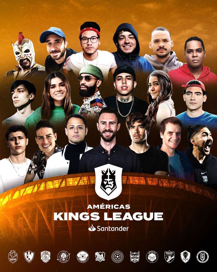 Los presidentes de la Kings League Américas