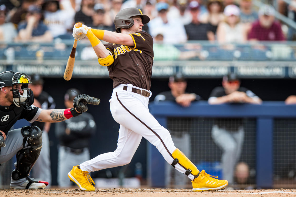 Jake Cronenworth reportedly signed an $80 million deal with the Padres. (Photo by John E. Moore III/Getty Images)