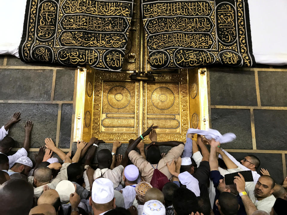 Muslims at Hajj