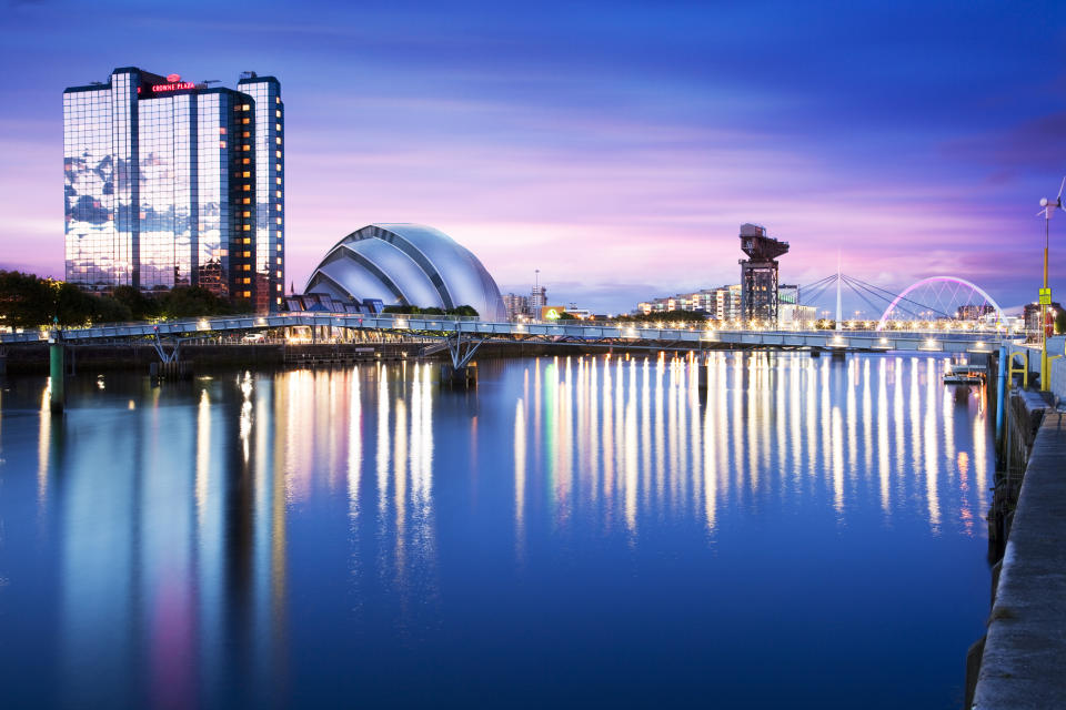 Glasgow: Not that stressful compared to its nearest neightbour. (Getty Images)