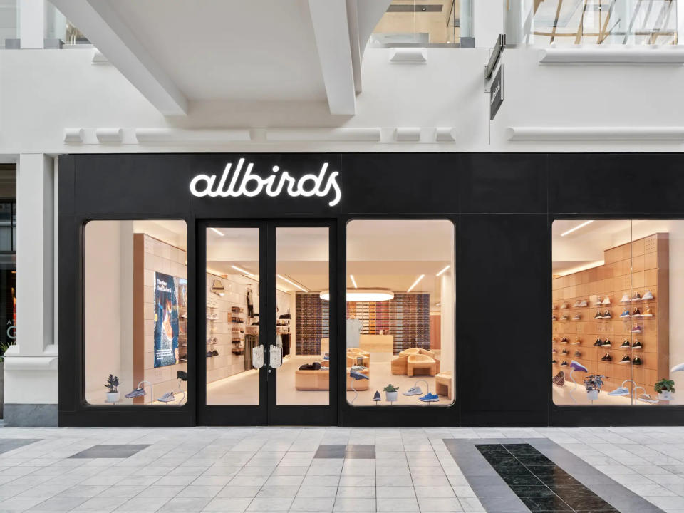 Ein Allbirds-Geschäft in Nashville, Tennessee. Allbirds betrieb Ende Juni 46 Filialen in den USA und Kanada.  - Copyright: Allbirds