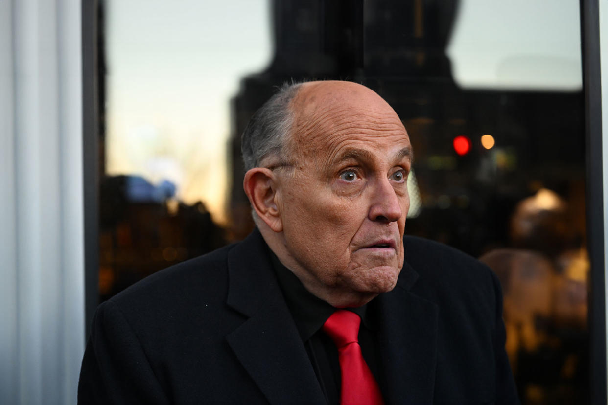 Rudy Giuliani Matt McClain/The Washington Post via Getty Images