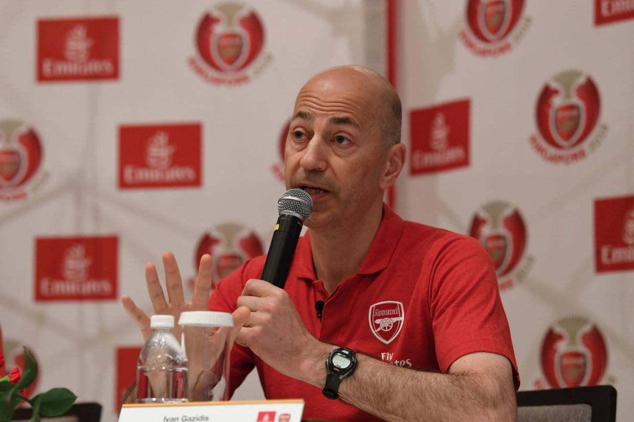 Moving on: Ivan Gazidis: Arsenal FC via Getty Images