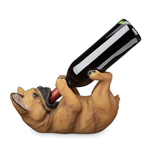 68) French Bulldog Wine Bottle Holder