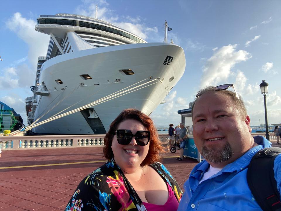 Amanda Ervin and Jimmy Lierow have found that inclusivity for plus-size travelers varies from ship to ship.