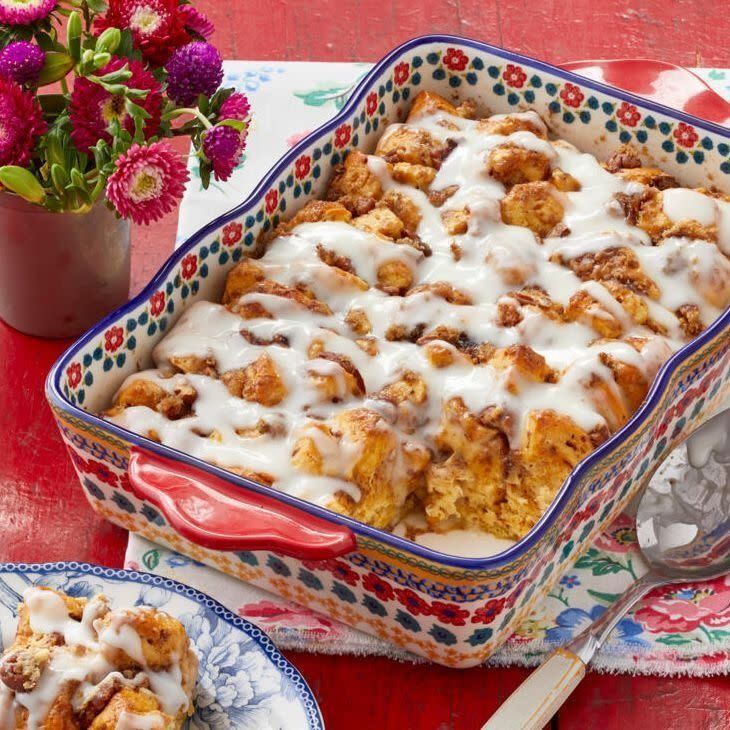 easter casseroles cinnamon roll casserole