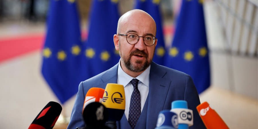 The President of the European Council, Charles Michel