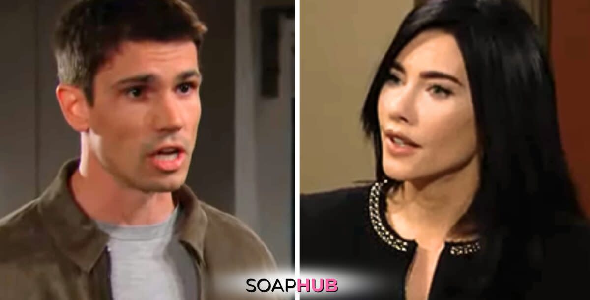 Does Finn see Steffy as a troublemaker?