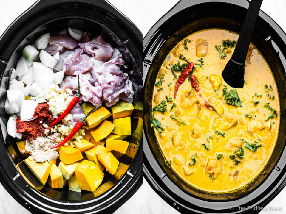 Crockpot Thai Chicken Curry